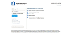 Desktop Screenshot of my.petinsurance.com